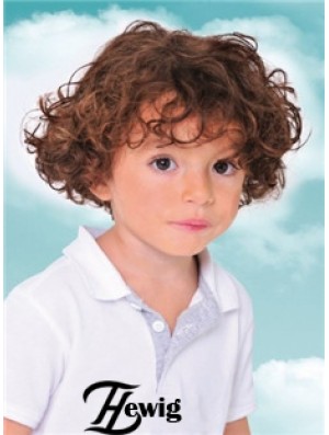 Kinder Perücke Mit Capless Curly Style Kurze Länge